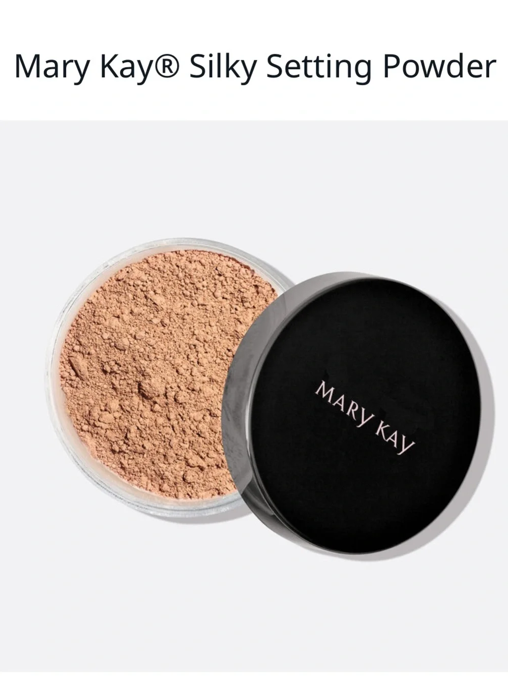 NIB Mary Kay Silky Setting Powder – LIGHT MEDIUM BEIGE MATTE